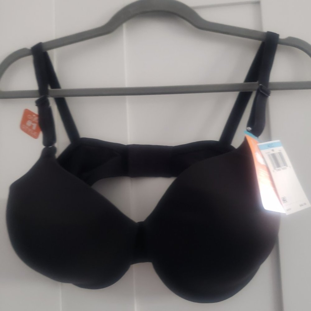 Warners Bra 40C black Underwire